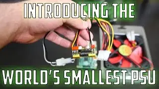 World's Smallest ATX PSU -  picoPSU-120 For the Raspberry Pi 3 Water Cooled Cluster (Supercomputer)