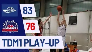 TDM1: BBC Falco Gent vs Mailleux Comblain: 83-76 (Play-Ups)