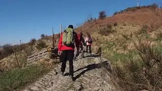 Via di Val Trebbia sul SentieroE7 15 tappa prima parte