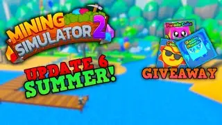 ⛏️Mining Simulator 2⛏️UPDATE 6🤑GIVEAWAY #Roblox