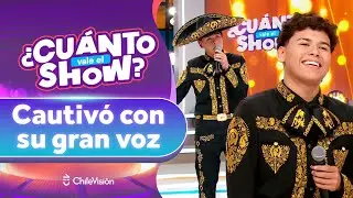 ¡UNA VOZ BRILLANTE! David Quiroz encantó con su canto mexicano - Cuánto Vale el Show