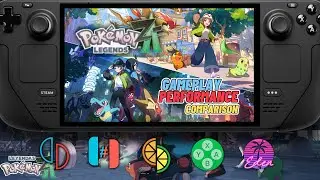 Pokemon Legends: Z-A on Steam Deck | SteamOS | All Switch Emulator | 20-30 FPS