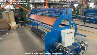 Automatic BRC mesh welding machine for mesh panel and roll meshМашина для сварки сеток