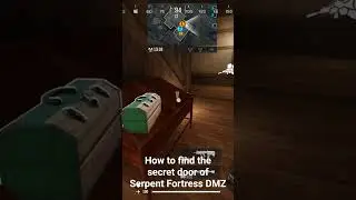 How to find the secret door of Serpent Fortress | Call of Duty: Mobile DMZ #tutorial #codm #dmz