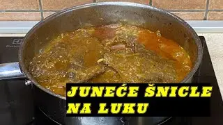 Juneće &scaron;nicle na luku - jelo koje vas mami svojim okusom!