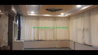 VIP Restaurant glass house manufacturing