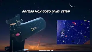 The National geographic 90/1250 telescope review and setup.