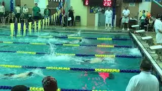 2018 Niagara Frontier League Championship Swim Meet 100 yard freestyle
