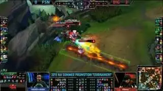 DIG vs FSN - Rumble Chunkyfresh 1v3 Outplay - League of Legends