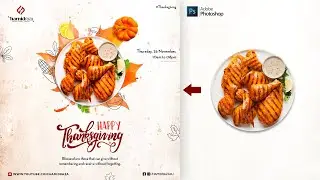 Thanksgiving Day | Food Design | Food Poster | Food Creative | Food Ad Design | Photoshop