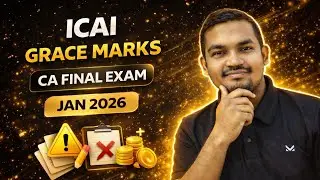💥 icai big decision on grace marks | ca final jan 2026 latest update 📰