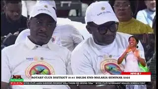 ROTARY CLUB DISTRICT 9141 ENDS ITS COMMUNITY SERVICE WITH AN END MALARIA SEMINAR IN PORT HARCOURT