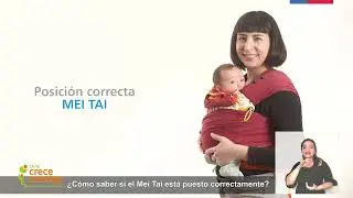 C&oacute;mo usar el portabeb&eacute; tipo Mei Tai en beb&eacute;s peque&ntilde;os.