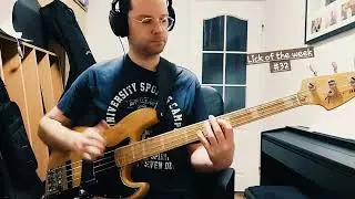 Strumming and slap bass groove - Lick of the week #32