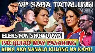 TATALUNIN DAW NIYA SI VP SARA | MAMBABATAS NAGSIGAWAN| PACQUIAO NAGPARAMDAM NA! 