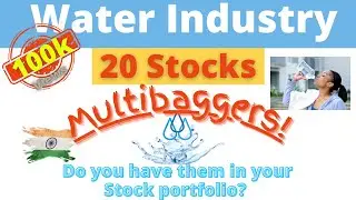 🔴 Top Water Stocks | Best Water stocks to invest | Beverage stocks | Water Industry shares India