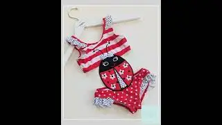 Ladybug Cut-Out Swimsuit
