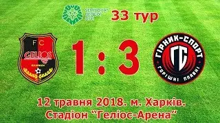 Геліос - Гірник-Спорт - 1:3