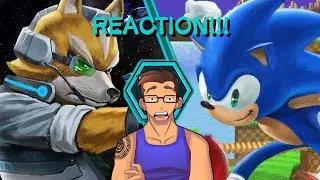 РЕАКЦИЯ!!! Соник против Фокса (Ёж Соник против Стар Фокса) | Smash Bracket
