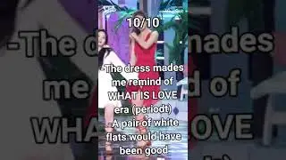 Rating Tzuyu's outfits from Alcohol-Free