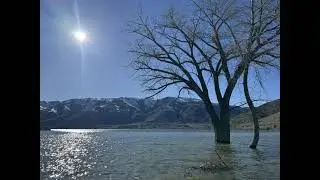 Quick Stop at Topaz Lake on the way to Death Valley