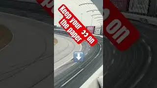 NASCAR vs paper #nascar