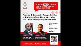 PARENTAL & COMMUNITY REPONSIBILITIES IN ADDRESSING DRUG ABUSE, GAMBLING AND CRIME AMONG YOUNG AD...