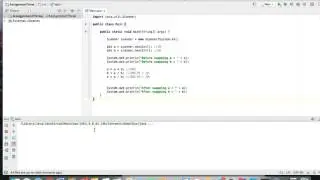 Java Swap Variables with Multiplication Division