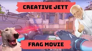 Creative jett plays destroys malding enemies - FRAG MOVIE
