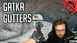 GATKA GUTTERS - PlayerUnkown's Battlegrounds Gameplay #106 -PUBG First Person Squads w/ Mountaineers