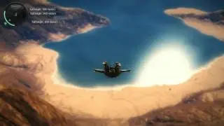 Just Cause 2 Base Jump 1504m - Avalanche Record Beaten