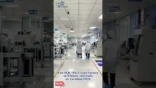 Flexible PCB SMT assembly workshop. #pcb #pcbassembly