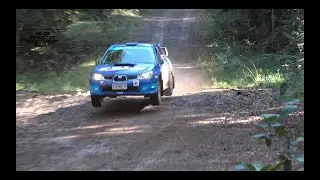 Riley Walters Subaru WRX STI @ AMSAG Bulahdelah Rally 2020
