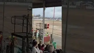 V8 sprint midgets stock car racing at oval #shorts and videos
