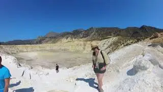 Nisyros Volcano - Kos, Greece (360/VR video)