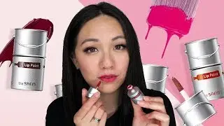 더샘 립 페인트 the SAEM Lip Paint |FULL Swatches & Review