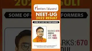 🏆 NEET-UG 2022 RESULT....️ The Glory Continues&hellip;.✌️Showcasing Our Top Performers #neetresult #neet