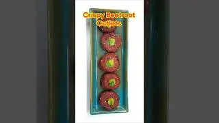 Healthy cutlet recipe #beetrootcutlet #tikki #breakfast #snacks #youtubeshorts #shorts #trending