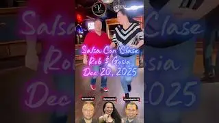 #salsadancing | Rob & Gosia | Intermediate Combo | Dec 20, 2025 | #salsaconclase #salsa