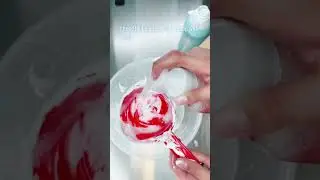 Part 1- How to make fluffy slime- this recipe makes big bubbles! #slime #slimeshop #fluffyslime