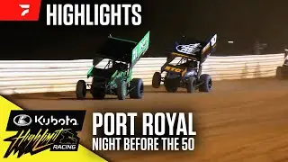 Night Before the Tuscarora 50 | Kubota High Limit Racing at Port Royal Speedway 9/5/25 | Highlights