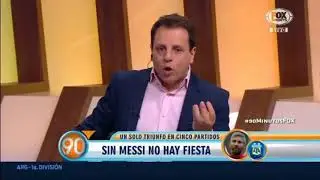 90 minutos de futbol 7 Septiembre 2016 Sin Messi Argentina apenas empató vs Vzla Neymar