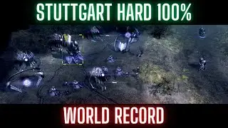 C&C3 Tiberium Wars Stuttgart [Hard, 100%] WORLD RECORD