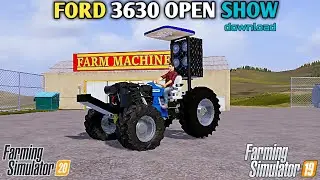 FS19 and FS20 ford 3630 open show mod with download link 🖇️