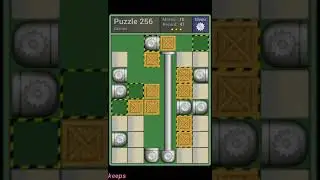 Pushing Machine (Genius) Level Puzzle 256 - Perfect Solution