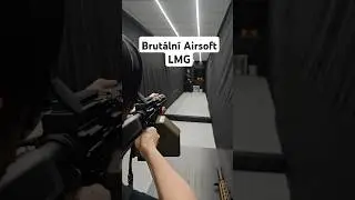 Brut&aacute;ln&iacute; Custom Airsoft LMG od EPeS 🔥 #airsoft #nakashiarmy #lmg #nakashi #fyp #doom #trending