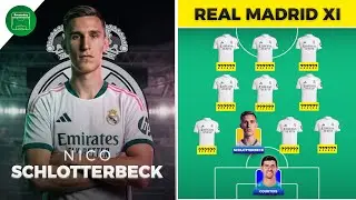 REAL MADRID LINEUP WITH NICO SCHLOTTERBECK 🔥 REAL MADRID TRANSFER NEWS 