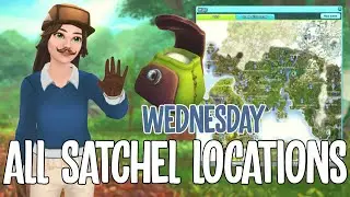 ALL WEDNESDAY SATCHEL LOCATIONS & COORDINATES IN STAR STABLE: GARDEN POWDER & LIGHT IN STAR STABLE