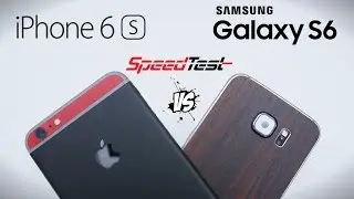 iPhone 6S vs Galaxy S6 - Detailed Speed Test + Benchmarks