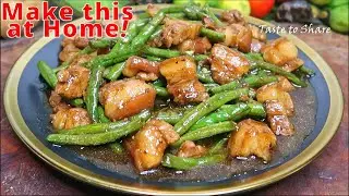 Easy Pork Sitaw Adobo Recipe - A Twist on the Classic Dish❗